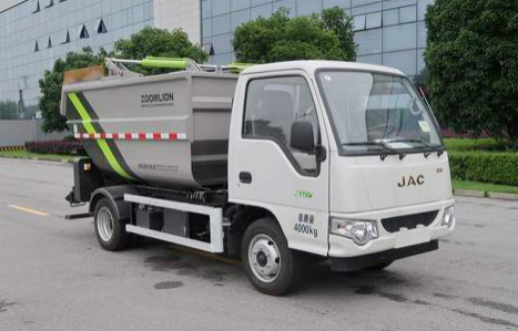【中聯(lián)牌】ZBH5040ZZZHFE6型自裝卸式垃圾車
